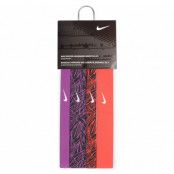 Nike Printed Headbands Assorte, Purple/Black/Black, Onesize,  Pannband