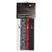 Nike Printed Headbands Assorte, Wine/Berry/White, Onesize,  Nike