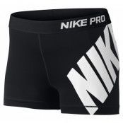 Nike Pro 3" Logo Short, Black/White, Xs,  Byxor