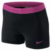 Nike Pro 3" Short, Black/Vivid Pink/Vivid Pink, S,  Nike