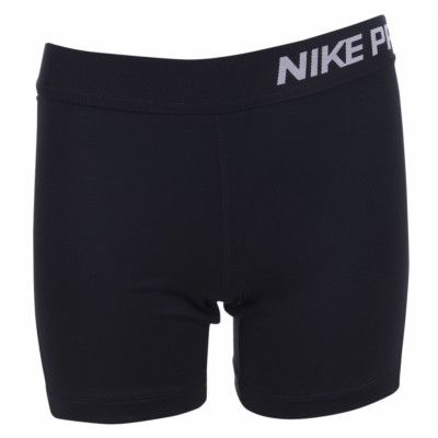 Nike Pro Big Kids Training Sho, Black/Black/White, M,  Nike