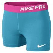 Nike Pro Boy Short Yth, Blue Lagoon/Pink Pow/White, Xs,  Nike