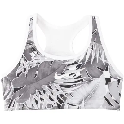 Nike Pro Classic Girls' Revers, Atmosphere Grey/White/White, Xl,  Bh