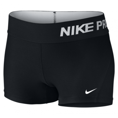 Nike Pro Cool Boy Short Yth, Black/Black/White, S,  Shorts