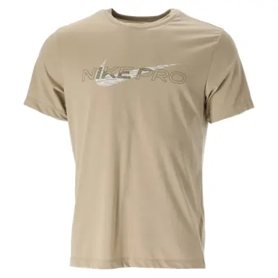 Nike Pro Dri-Fit Men's Graphic, Khaki, Xl,  Tränings-T-Shirts