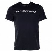 Nike Pro Dri-Fit Men's T-Shirt, Black, Mt, T-Shirts