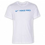 Nike Pro Dri-Fit Men's T-Shirt, White, Mt,  T-Shirts