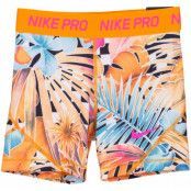 Nike Pro Girls' Printed Boy Sh, Orange Peel/Orange Peel/Laser, L,  Löpartights
