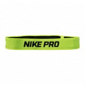 Nike Pro Headband, Volt/Black, Onesize, Pannband