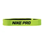 Nike Pro Headband, Volt/Black, Onesize,  Pannband