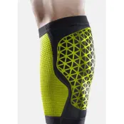 Nike Pro Hyperstrong Calf Slee, Black/Volt, M,  Nike