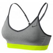 Nike Pro Indy Bra, Dk Grey Heather/Anthracite/Ant, L,  Nike