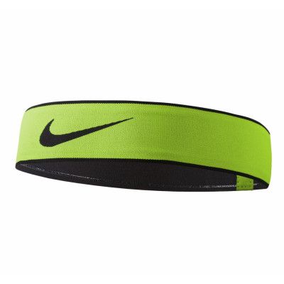 Nike Pro Swoosh Headband 2.0, Voltage Green/Black/Black, Onesize,  Pannband