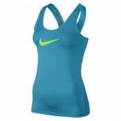 Nike Pro Tank, Blue Lagoon/Flash Lime, L,  Nike