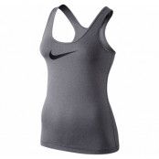 Nike Pro Tank, Carbon Heather/Black, M,  Nike