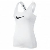 Nike Pro Tank, White/Black, M,  Nike