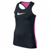 Nike Pro Tank Yth, Black/Pink Pow/White, L,  Nike