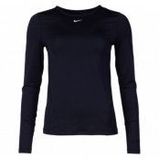 Nike Pro Women's Long-Sleeve M, Black/White, L,  Nike