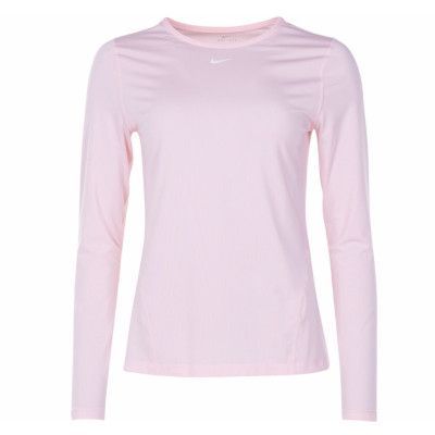 Nike Pro Women's Long-Sleeve M, Echo Pink/White, Xxl,  Nike