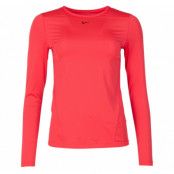 Nike Pro Women's Long-Sleeve M, Ember Glow/Black, L,  Nike