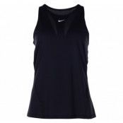 Nike Pro Women's Mesh Tank, Black/White, M,  Löpar-Linnen