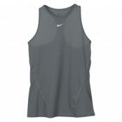 Nike Pro Women's Mesh Tank, Juniper Fog/White, L, Nike