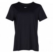 Nike Pro Women's Short-Sleeve, Black/White, L,  Nike