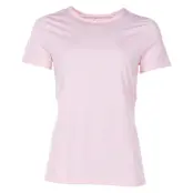 Nike Pro Women's Short-Sleeve, Echo Pink/White, S,  Nike