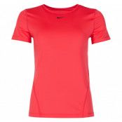 Nike Pro Women's Short-Sleeve, Ember Glow/Black, Xxl, Nike