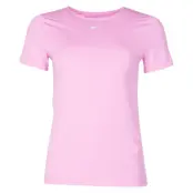 Nike Pro Women's Short-Sleeve, Pink Rise/White, S,  Nike