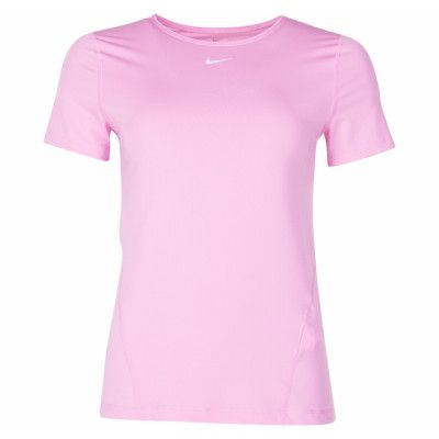 Nike Pro Women's Short-Sleeve, Pink Rise/White, Xl,  Nike