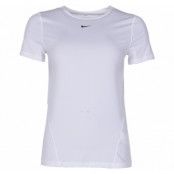 Nike Pro Women's Short-Sleeve, White/Black, Xl,  Nike