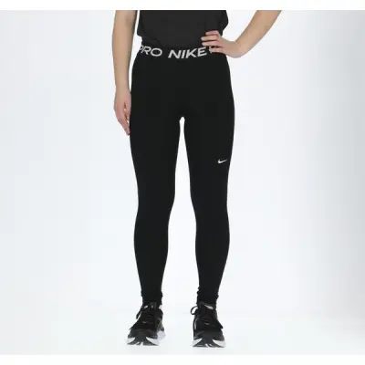 Nike Pro Women's Tights, Black/White, M,  Långa Tights