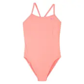 Nike Racerback One Piece Solid, Pink Gaze, 40,  Baddräkter