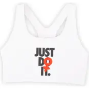 Nike Rebel Swoosh Jdi Bra, White/Black, Xl,  Nike