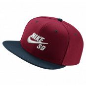 Nike Sb Icon Snapback, Gym Red/Blue Force/Black/White, One Size, Nike