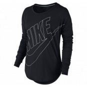 Nike Signal Ls Tee, Black/White, Xs,  Nike