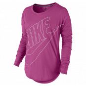 Nike Signal Ls Tee, Hot Pink/White, Xs,  Nike