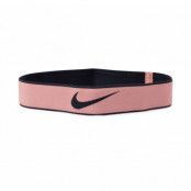 Nike Solid Pro Swoosh Headband, Storm Pink/Gridiron, Onesize, Pannband