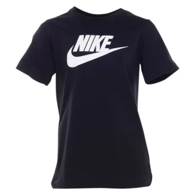 Nike Sportswear Big Kids' Cott, Black/White, M,  Nike