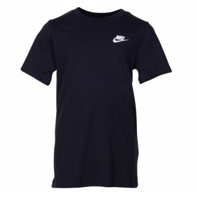Nike Sportswear Big Kids' T-Sh, Black/White, Xs,  T-Shirts