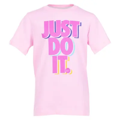 Nike Sportswear Big Kids'T-Sh, Pink, L,  T-Shirts
