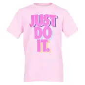 Nike Sportswear Big Kids' T-Sh, Pink, S,  T-Shirts