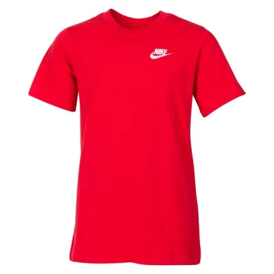 Nike Sportswear Big Kids' T-Sh, University Red/White, L,  T-Shirts