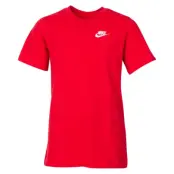 Nike Sportswear Big Kids' T-Sh, University Red/White, S,  T-Shirts