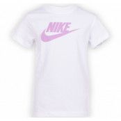 Nike Sportswear Big Kids' T-Sh, White/Magic Flamingo, S,  Nike
