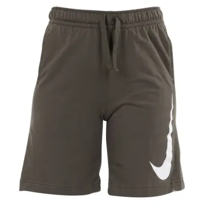 Nike Sportswear Boys' French T, Cargo Khaki/White, M,  Löparkläder