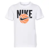 Nike Sportswear Boys' T-Shirt, White, M,  Nike