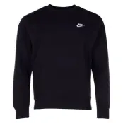 Nike Sportswear Club Fleece Cr, Black/White, Xl,  Nike