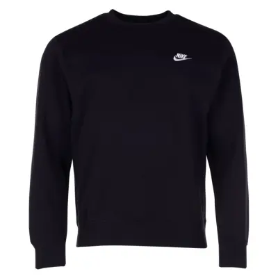 Nike Sportswear Club Fleece Cr, Black/White, Xl,  Nike